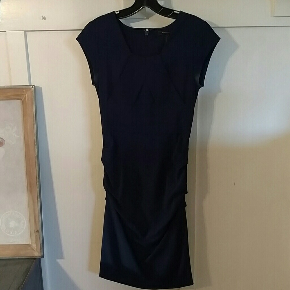 Blue BCBG navy dress